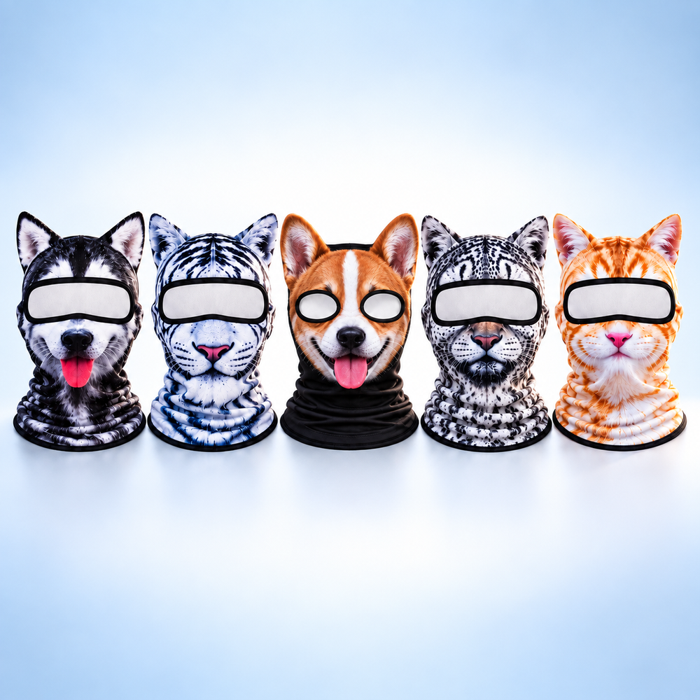 SnowPaw 3D Animal Ski Balaclava