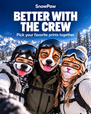 SnowPaw 3D Animal Ski Balaclava
